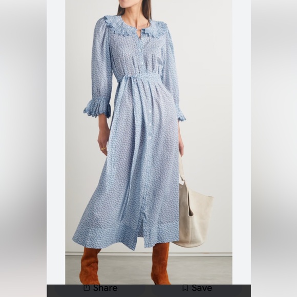 Doen Dresses & Skirts - Doen Helena dress in bluebell hillside bloom